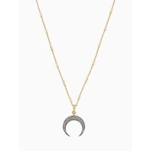 Stella & Dot Deirdre Double Horn pendent